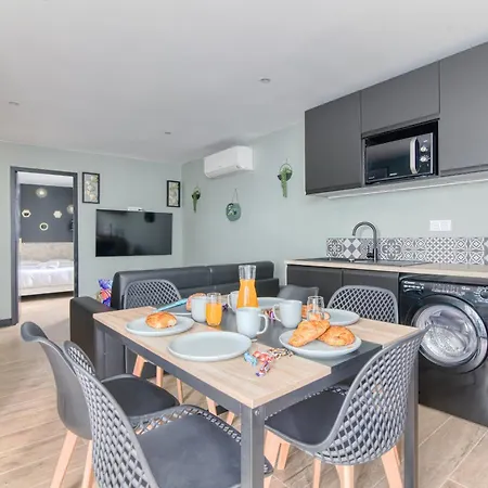 Appartement First Flight Colomiers - A 8 Mn De L'Aeroport- Proche Airbus - 6 Voyageurs Extérieur photo